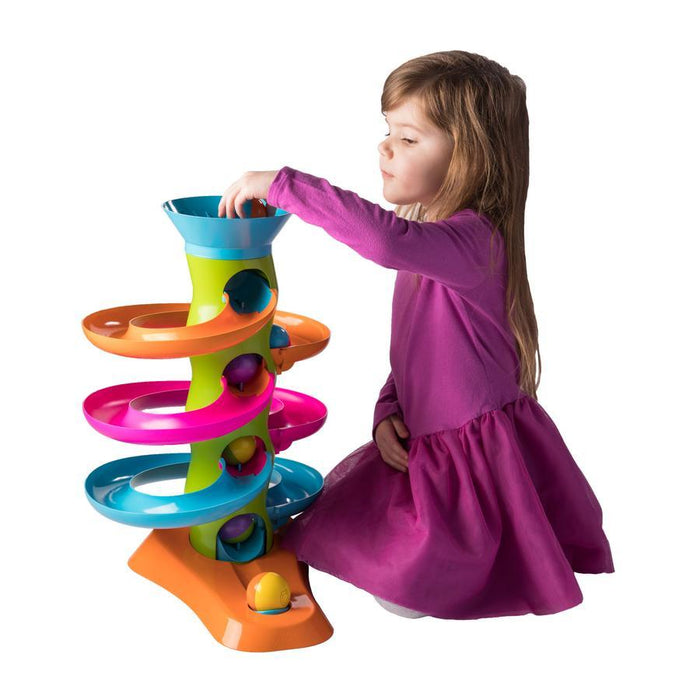 Fat Brain Toy: Juguete para bebe - Torre Roll again