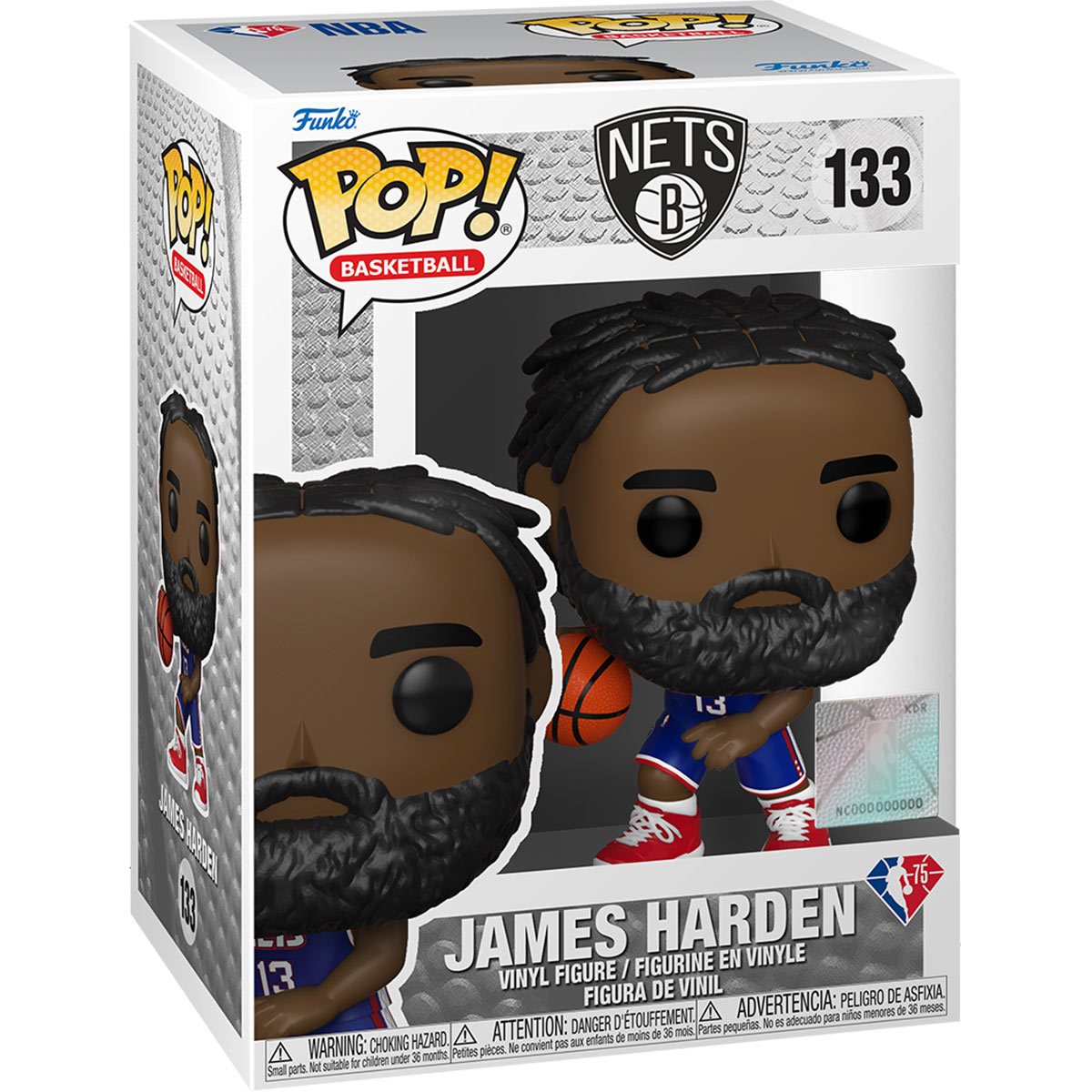 Funko Pop NBA: Nets - James Harden Playoffs 21