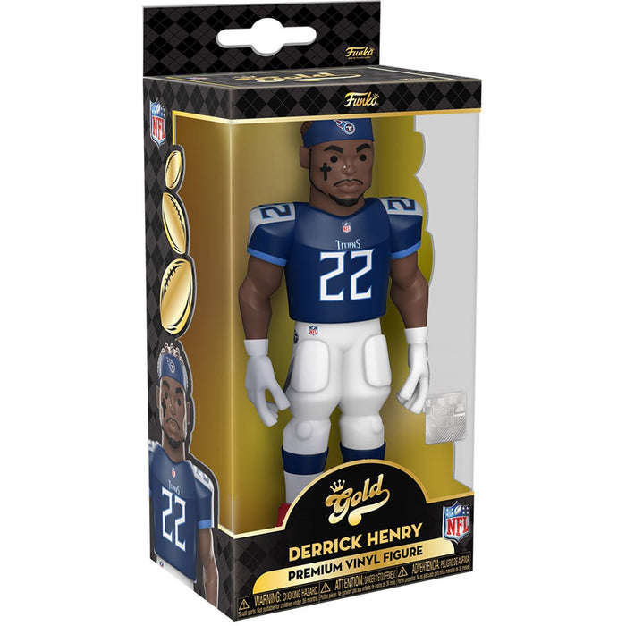 Funko Vinyl Gold NFL: Titanes - Derrick Henry Local 5 Pulgadas