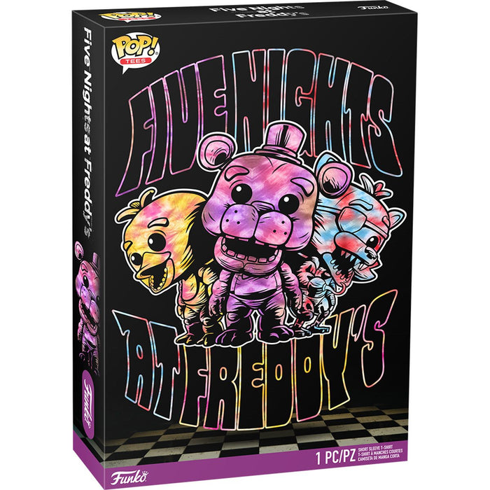 Funko Boxed Tee: Five Nights at Freddys - Colores de Verano Playera 3XL