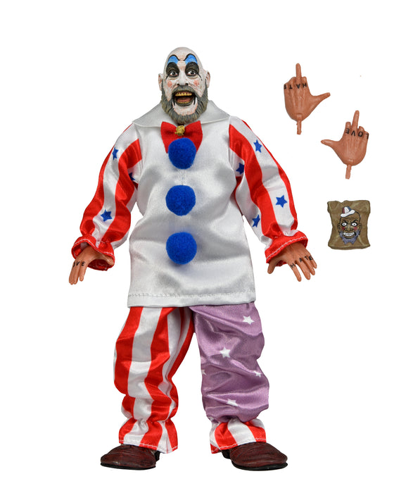 NECA Figura de Accion Vestida: House of 1000 Corpses - Captain Spaulding 8 Pulgadas