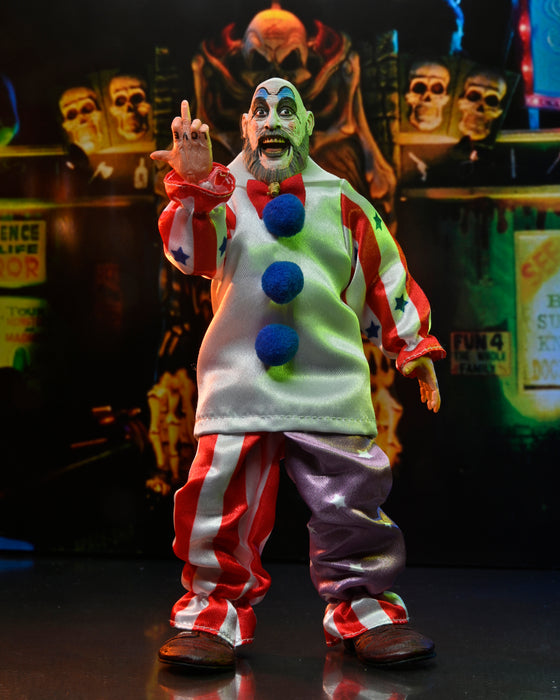 NECA Figura de Accion Vestida: House of 1000 Corpses - Captain Spaulding 8 Pulgadas