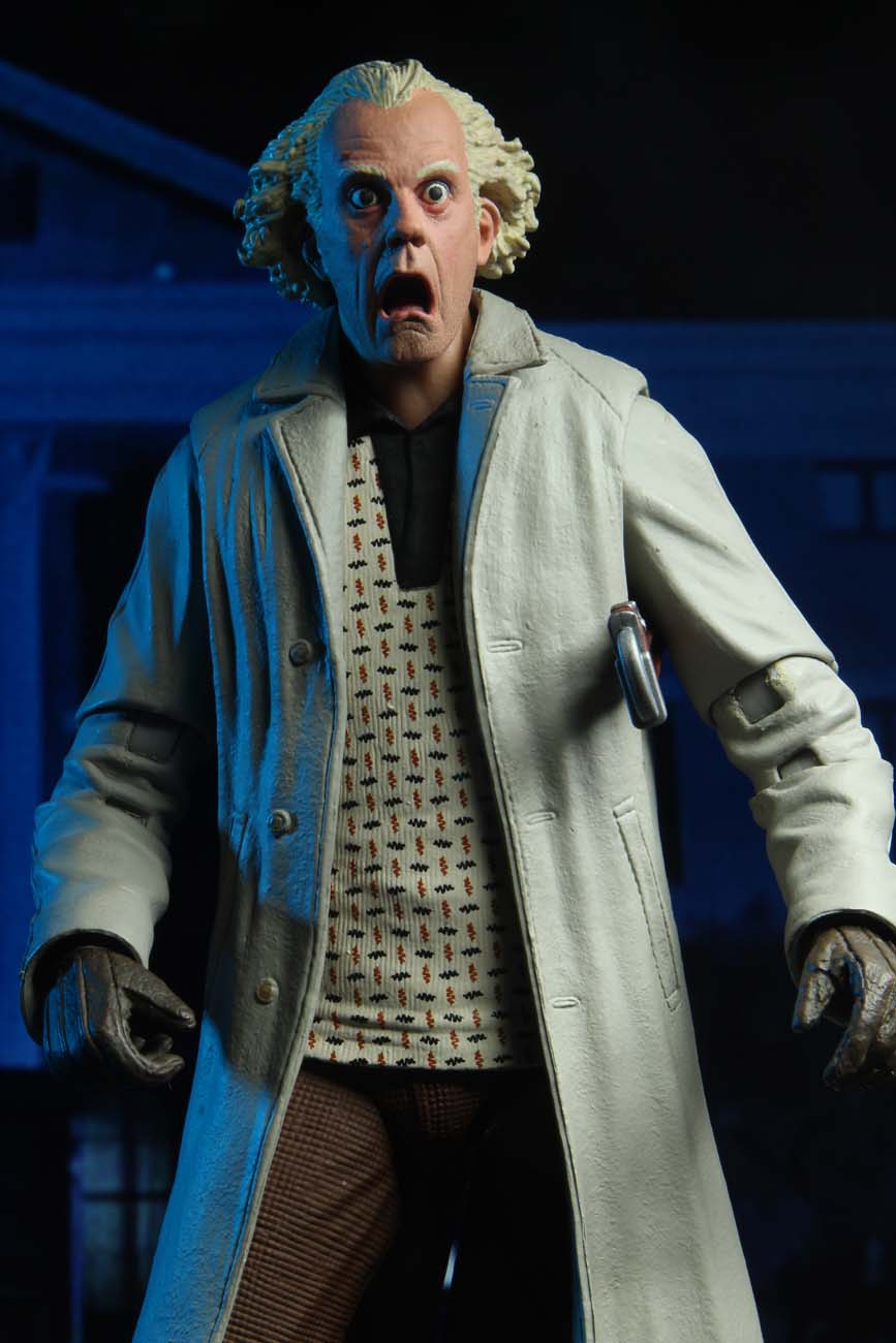 NECA Figura de Accion Ultimate: Volver al Futuro - Doc Brown 7 Pulgadas