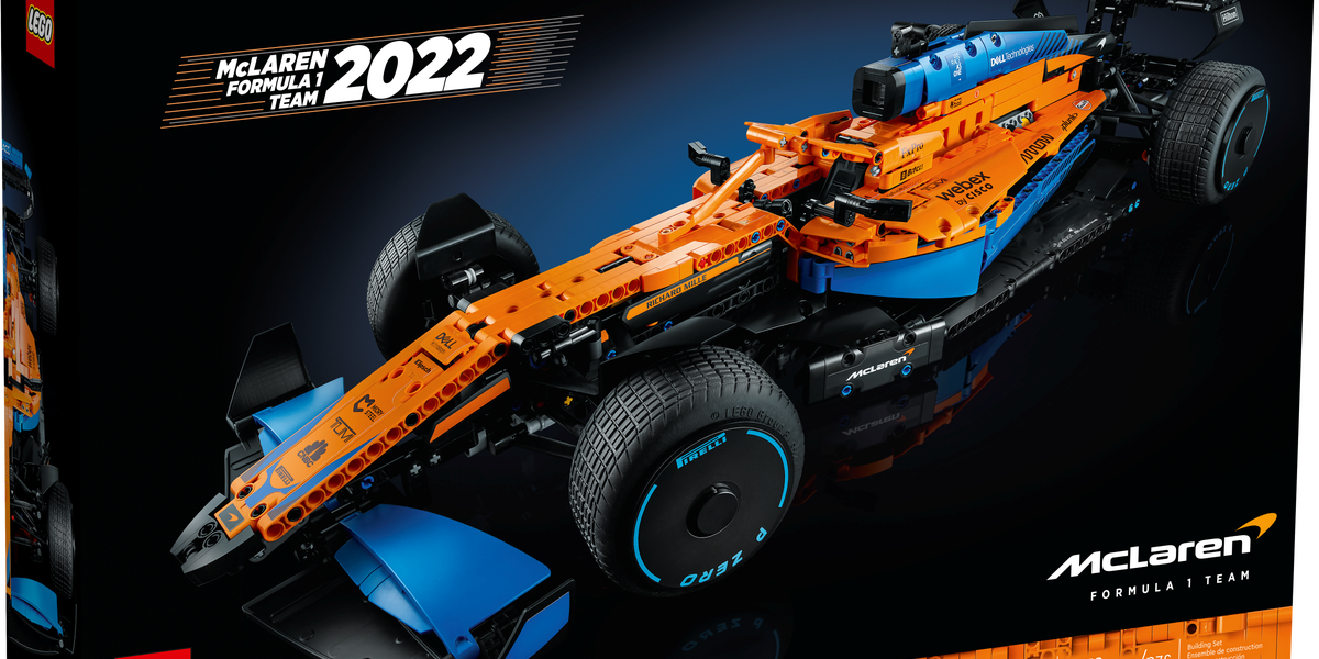 LEGO Technic Coche de Carreras McLaren Formula 1 42141 — Distrito Max