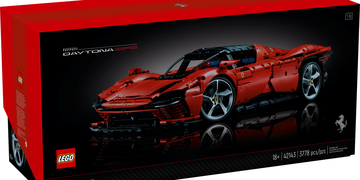 LEGO Ferrari Daytona SP3: la colección de autos deportivos presenta un  nuevo modelo
