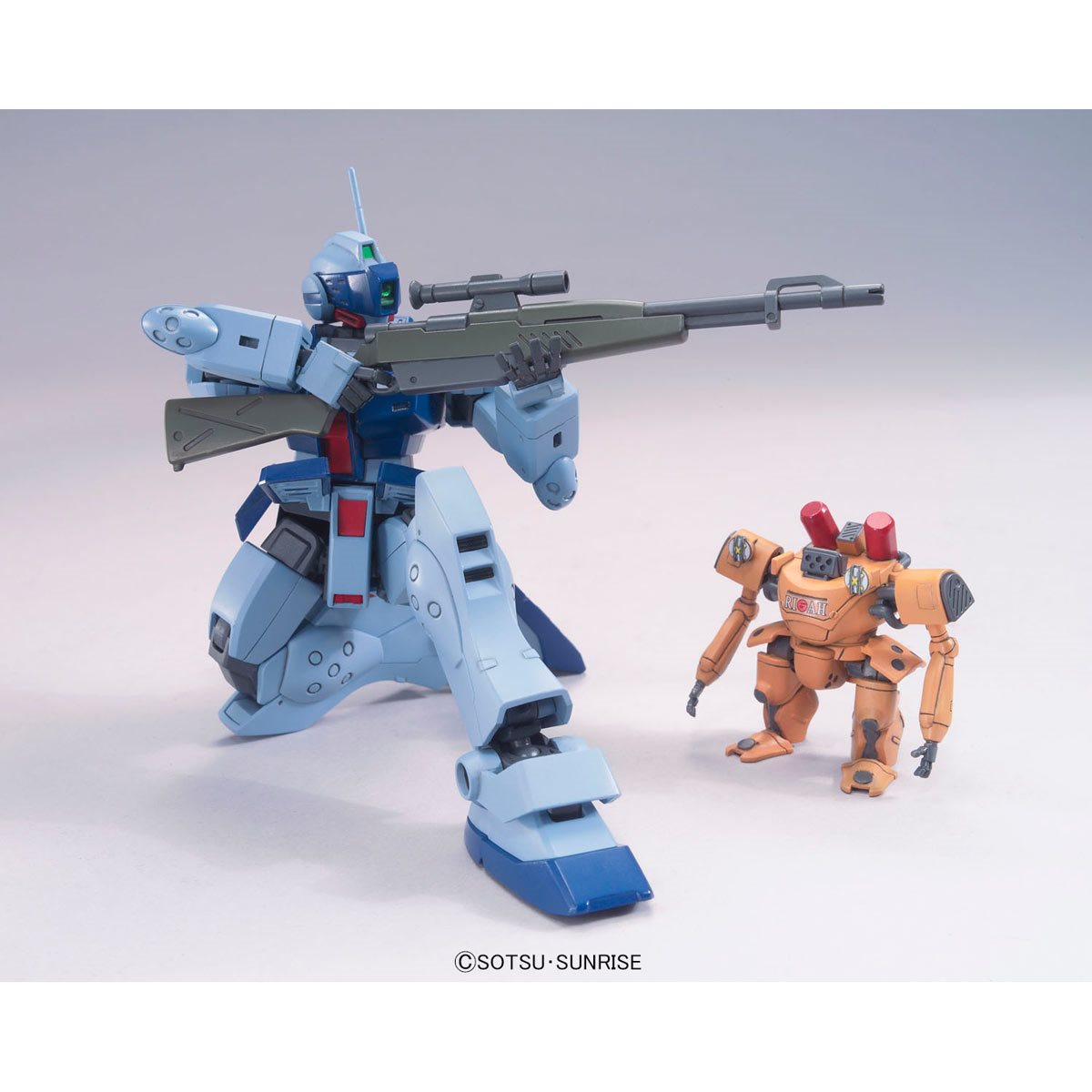 Bandai Hobby Gunpla High Grade Model Kit: Gundam 0080 GM Sniper II Escala 1/144