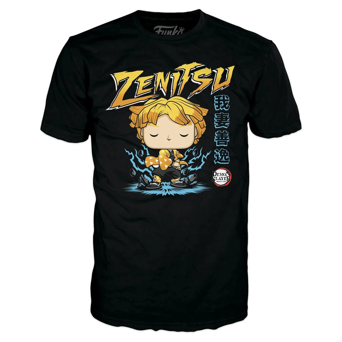 Funko Boxed Tee: Demon Slayer - Zenitsu Playera Grande