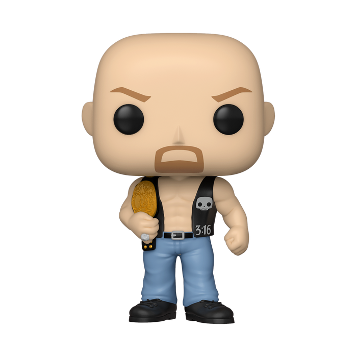 Funko Pop WWE: Stone Cold Steve Austin Con Titulo