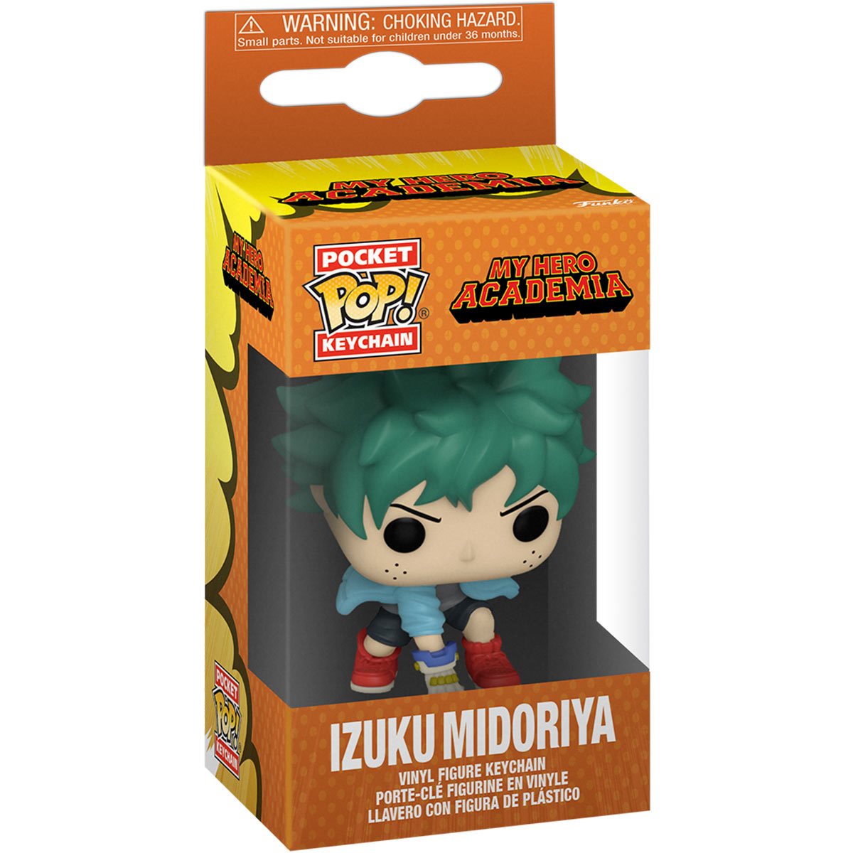 Funko Pop Keychain: My Hero Academia - Deku con Guantes Llavero