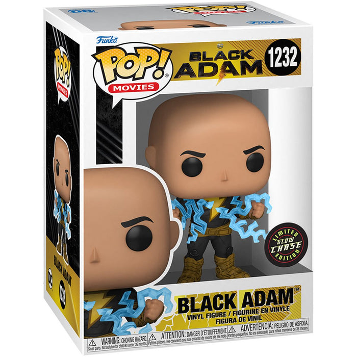 Funko Pop Movies: Black Adam - Black Adam con Relampago