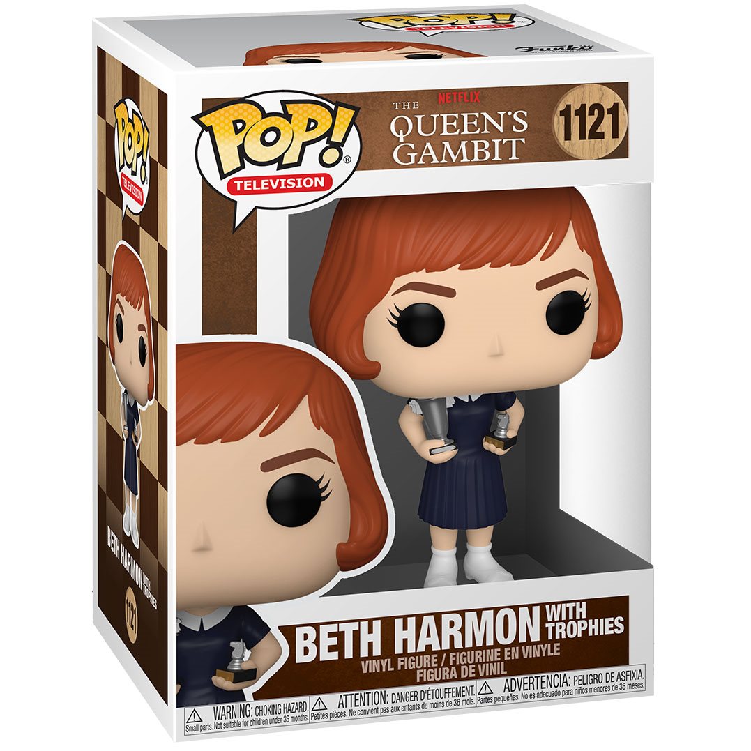 Funko Pop TV: Queens Gambit - Beth con Trofeos