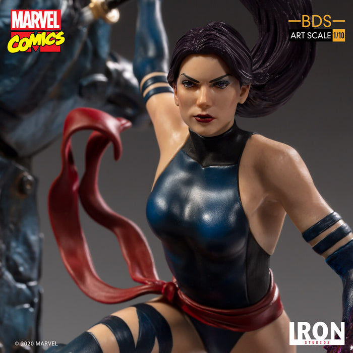 IRON Studios: Marvel X Men - Psylocke BDS Escala de Arte 1/10