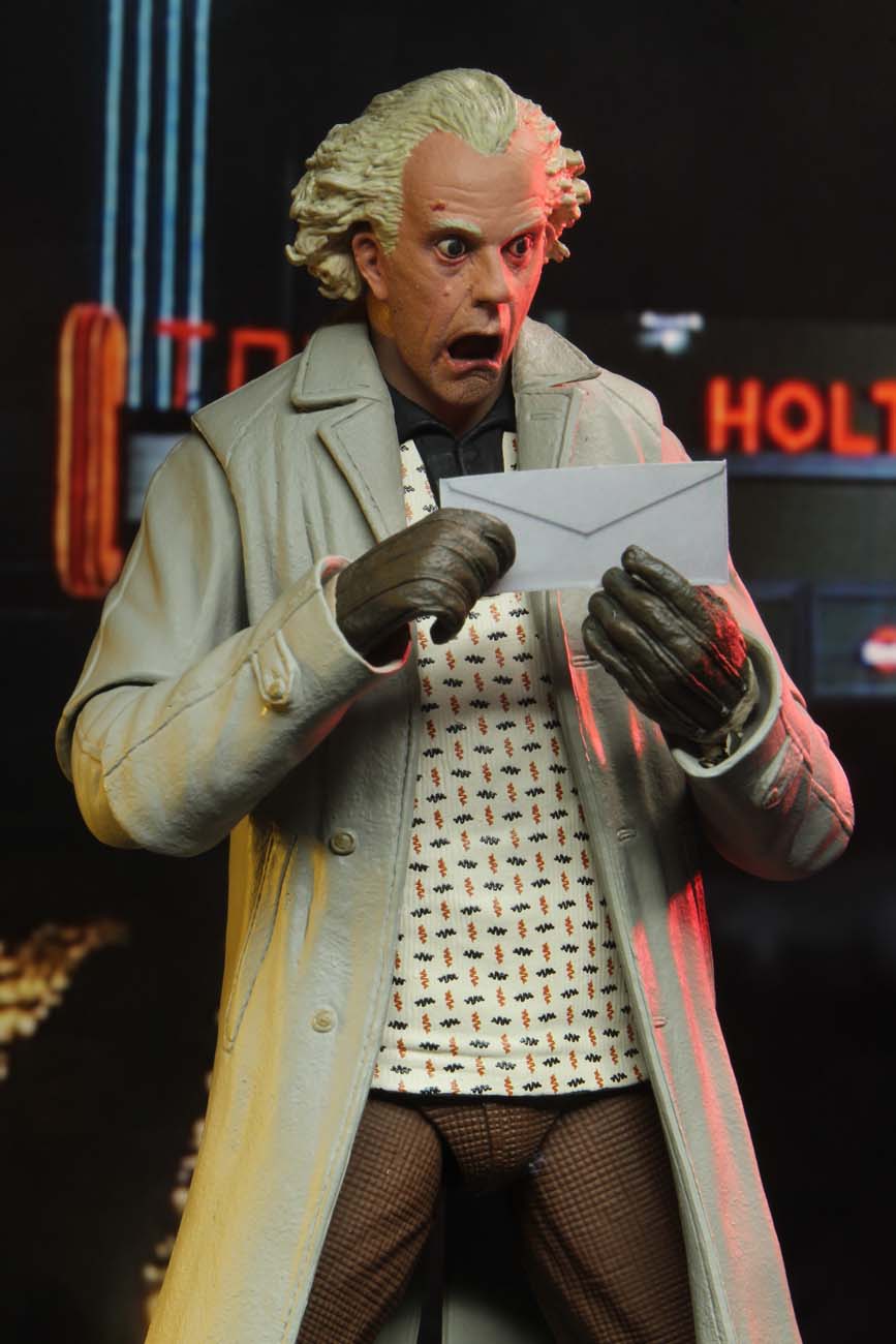 NECA Figura de Accion Ultimate: Volver al Futuro - Doc Brown 7 Pulgadas