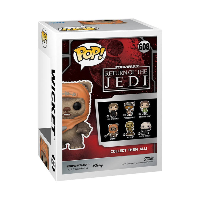 Funko Pop Star Wars: El Regreso del Jedi 40 Aniversario - Wicket el Ewok