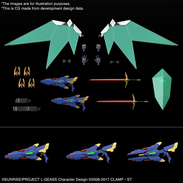 Bandai Hobby Gunpla Model Kit: Code Geass - Lancelot Albion HG Escala 1/35