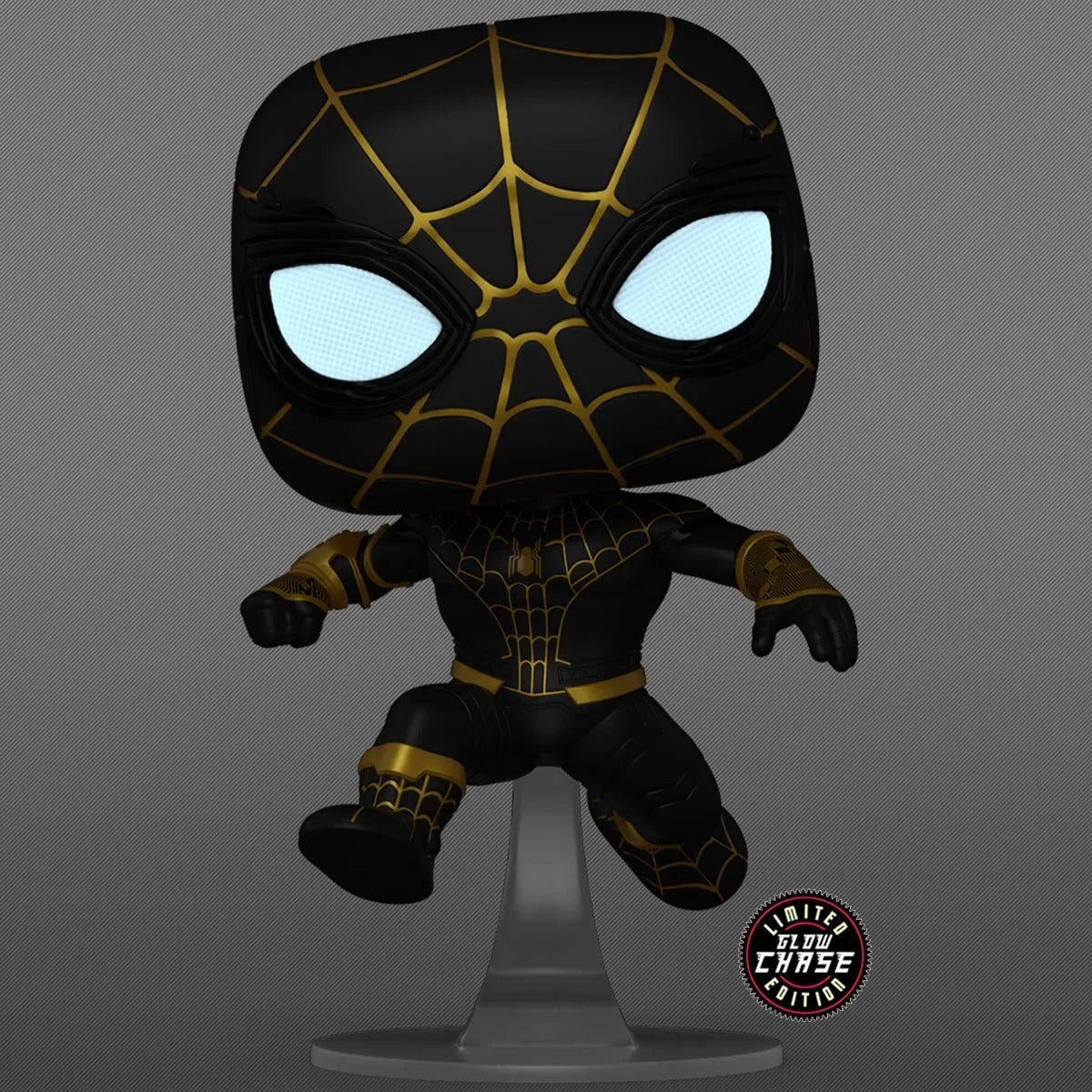 Funko Pop Marvel: Spiderman No Way Home - Spiderman Traje Negro sin mascara Exclusivo