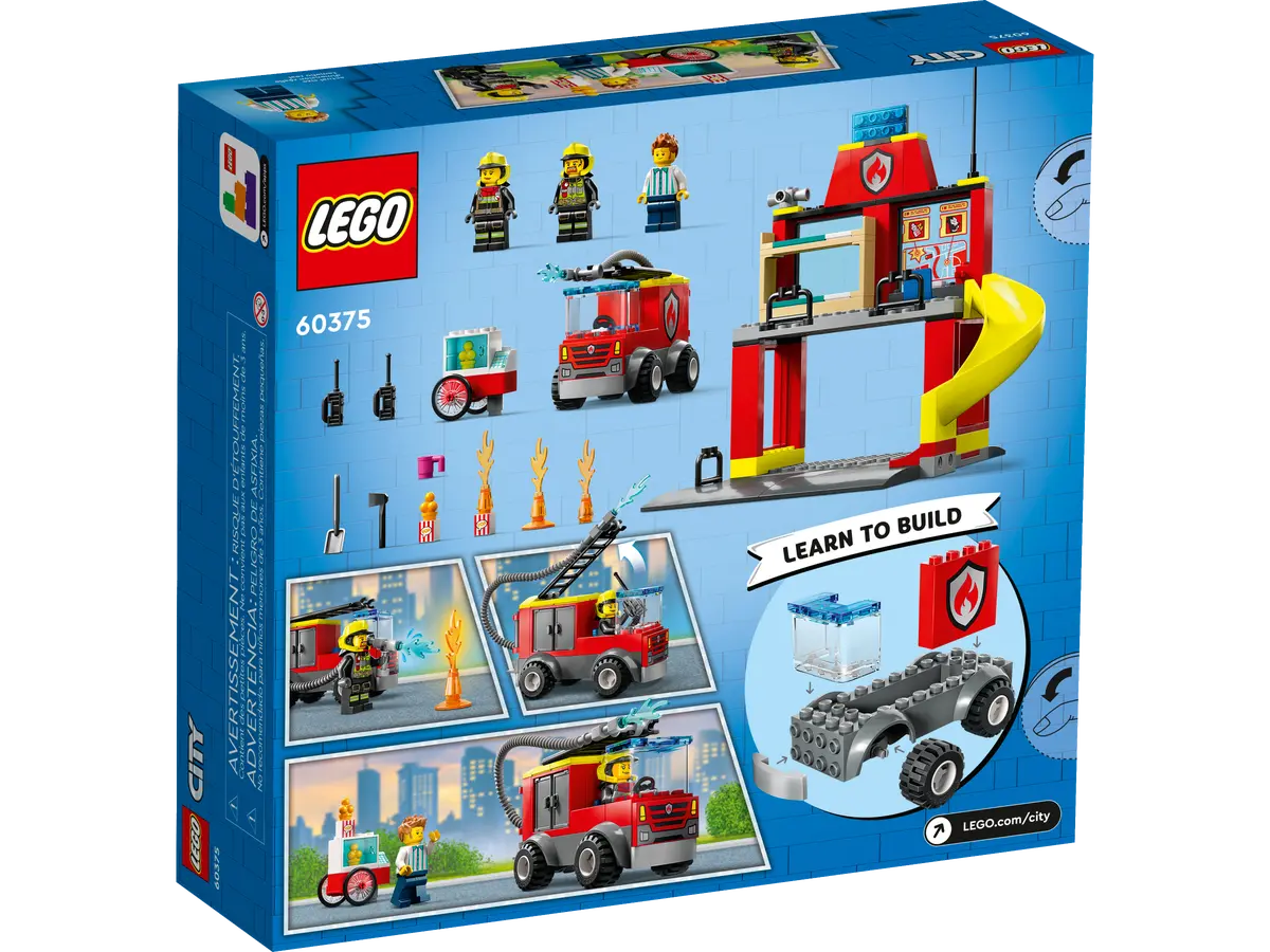 Set de construcción Lego Avión de bomberos con 1134 piezas