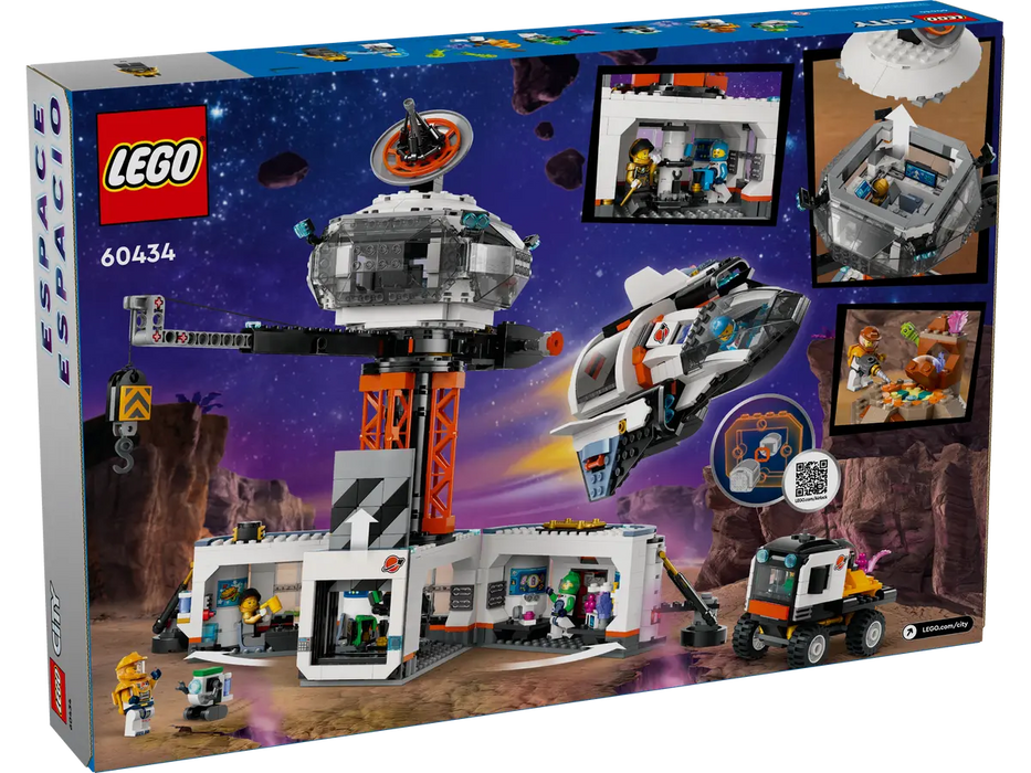 LEGO City Space: Base Espacial y Plataforma de Lanzamiento 60434