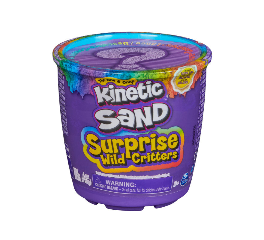 Kinetic Sand: Contenedor De Arena Sorpresa