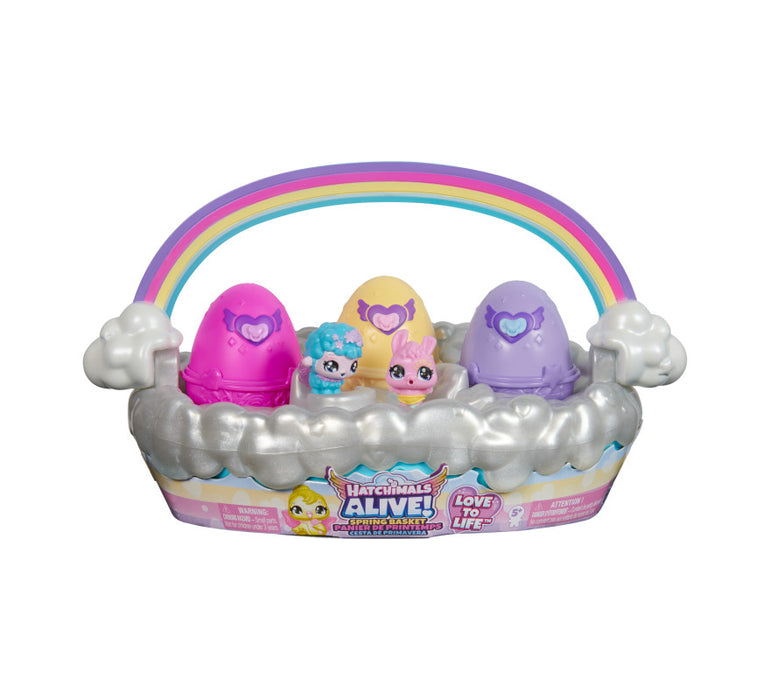 Hatchimals Alive: Canasta Primavera