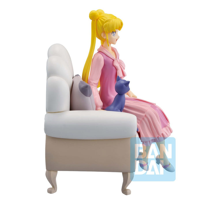 Bandai Tamashii Nations: Sailor Moon Movie - Usagi y Luna Estatua Ichiban