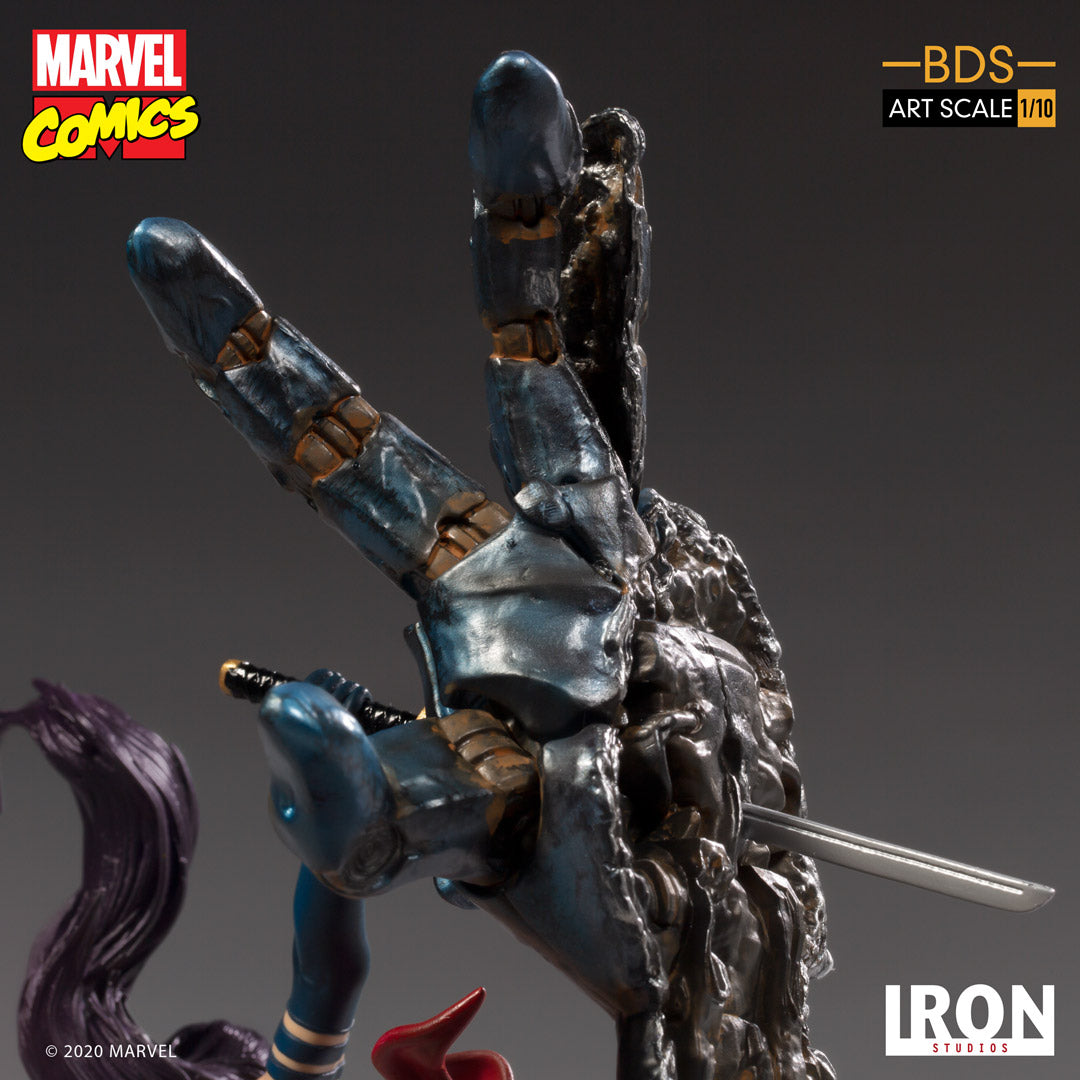 IRON Studios: Marvel X Men - Psylocke BDS Escala de Arte 1/10