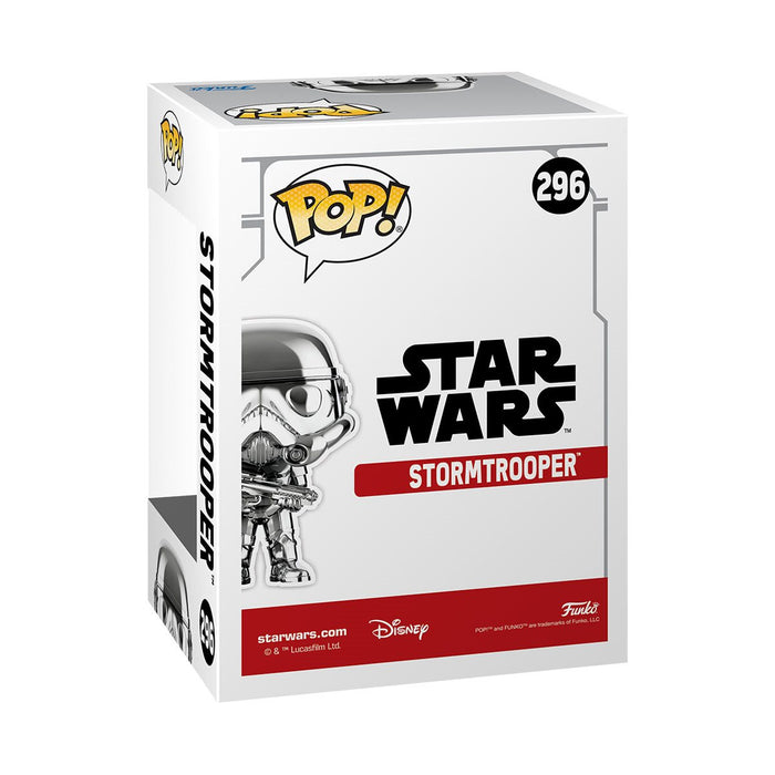 Funko Pop & Tee: Star Wars - Playera Chica con Stormtrooper Metalico