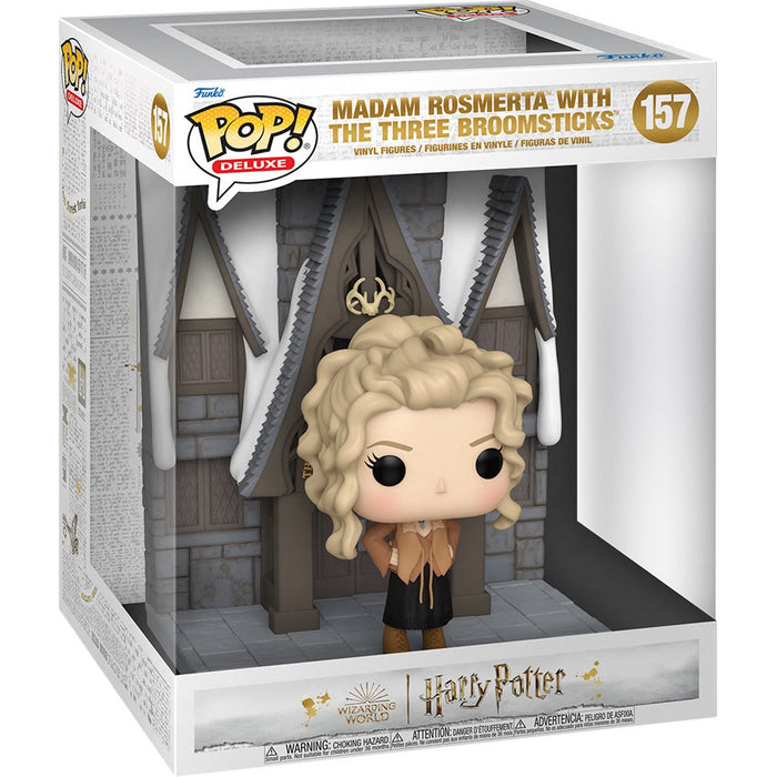 Funko Pop Deluxe: Harry Potter Hogsmeade - Madam Rosmerta conLas 3 Escobas