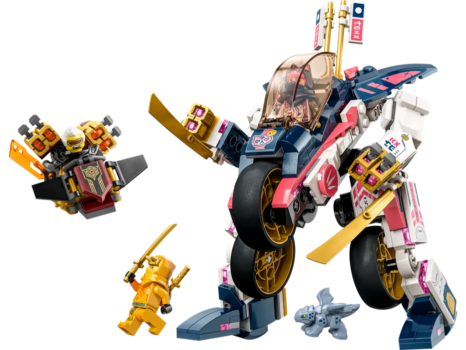 LEGO Ninjago Moto de Carreras Transformable en Meca de Sora 71792