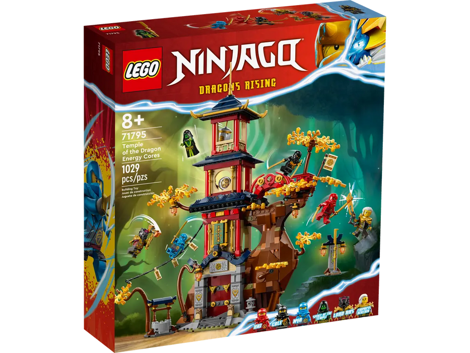 LEGO Ninjago Nucleos de Energia del Templo del Dragon 71795