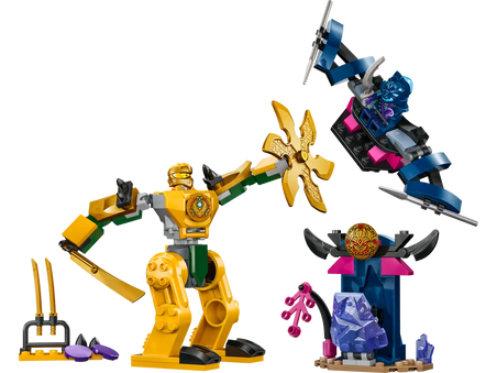 LEGO - Ninjago - Set de construcción Mecas del Equipo Ninja de Lloyd y Arin  con Figuras de Acción Combinables y Minifiguras 71794, Lego Ninjago