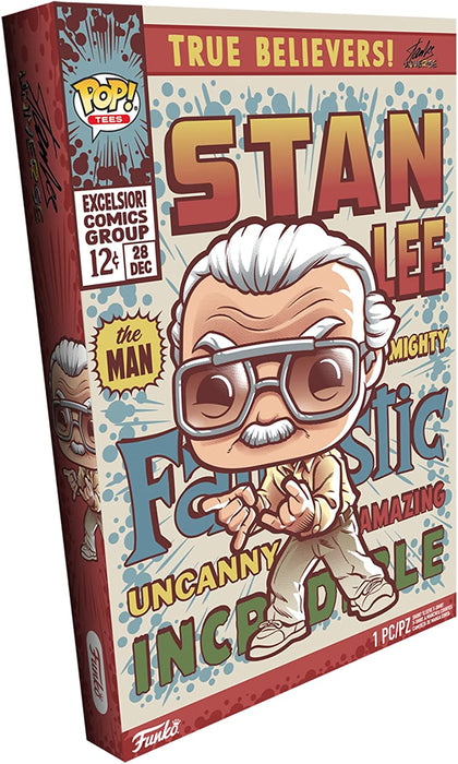 Funko Boxed Tee: Marvel - Stan Lee Playera 3XL