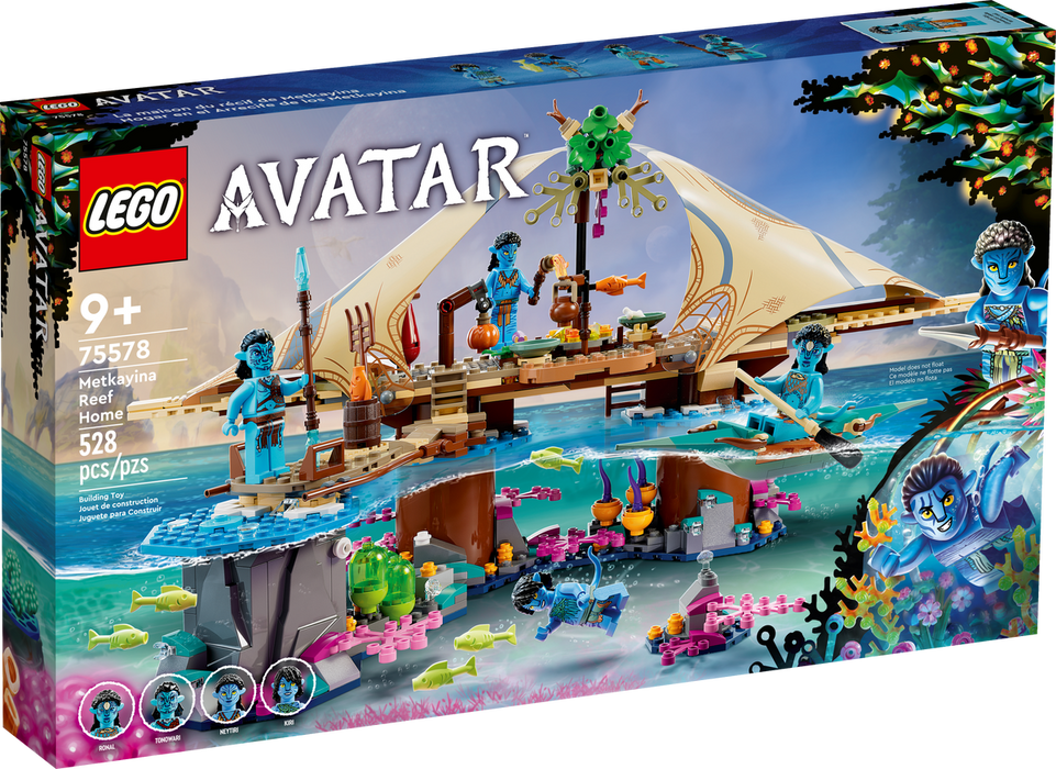 LEGO Avatar 2 Hogar en el Arrecife de los Metkayina 75578