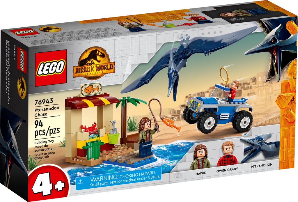 LEGO Jurassic World Captura de los Velocirraptores Blue y Beta 76946 —  Distrito Max