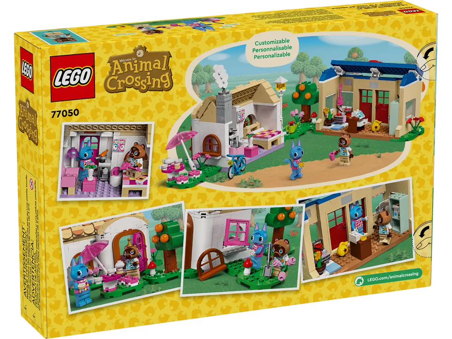 LEGO Animal Crossing MiniNook y casa de Minina 77050