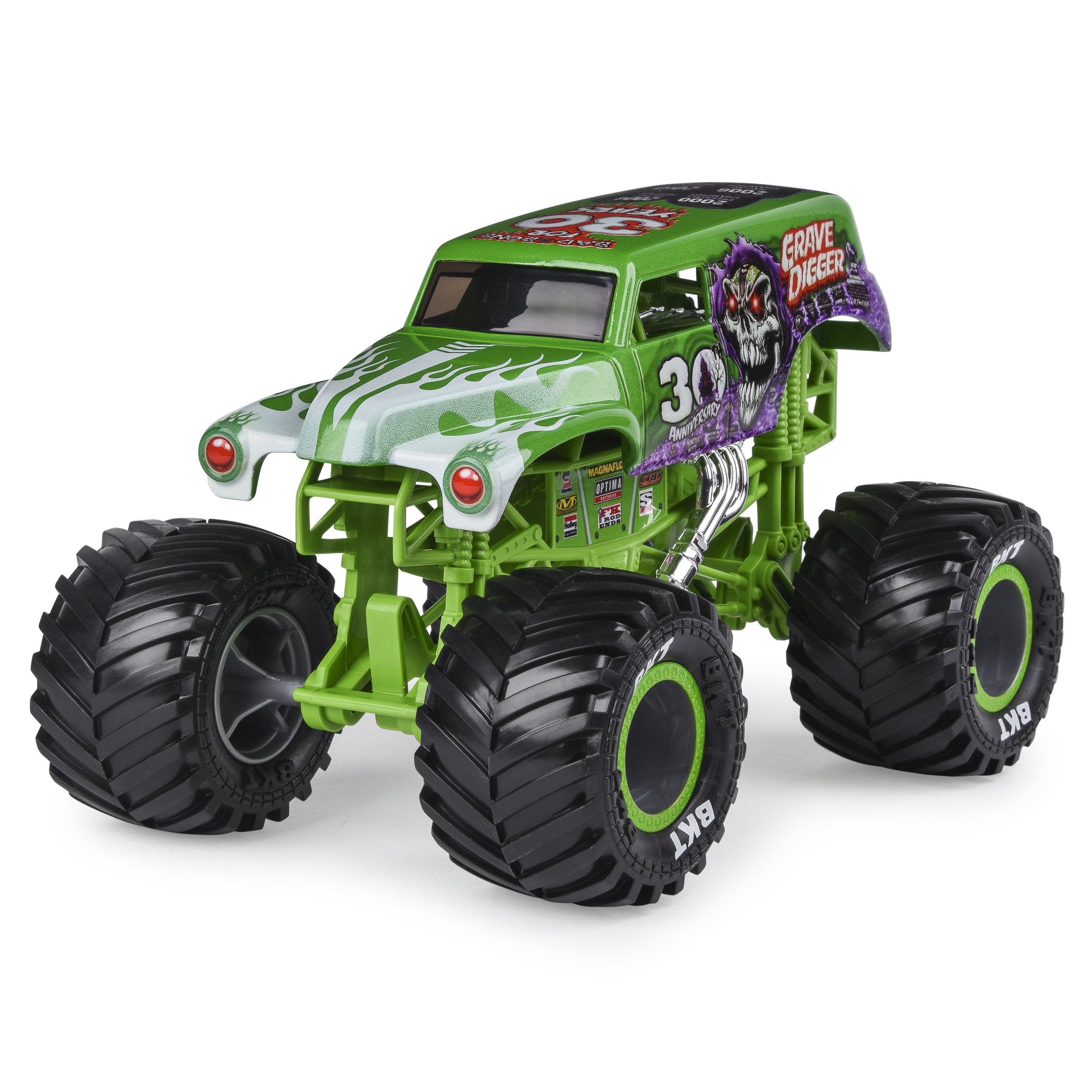 Monster Jam: Monster Jam Vehiculos Die Cast 1/24 - Grave Digger