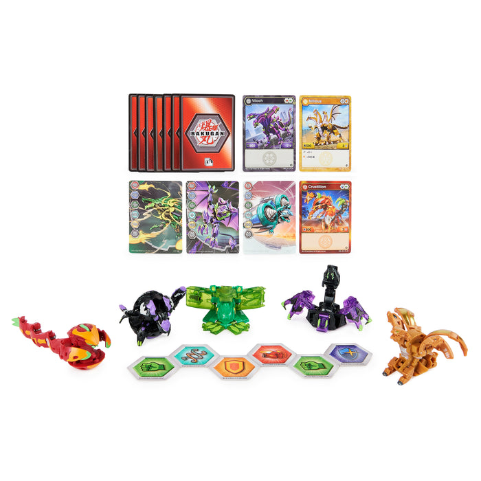 Bakugan: Bakugan Geogan Brawler - Pack Arachnia Y Amphrog