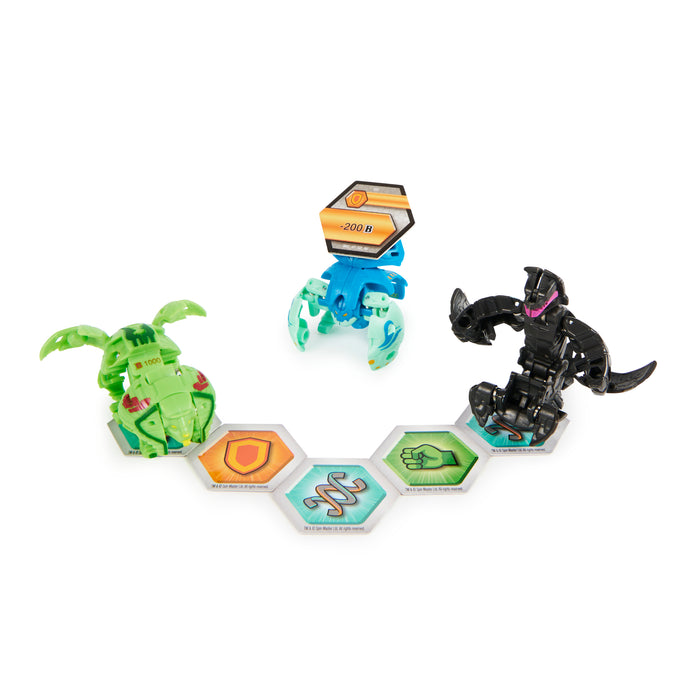 Bakugan: Evolutions Starterpack - Tretorous Ultra, Neo Dragonoid Y Pharol