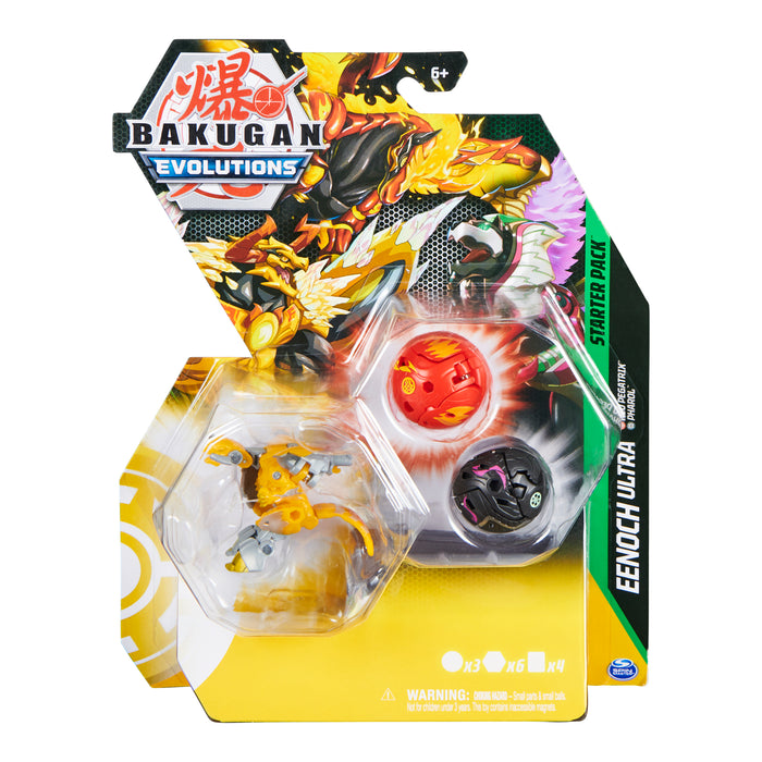 Bakugan: Evolutions Starterpack - Eenoch Ultra, Nep Pegatrix Y Pharol