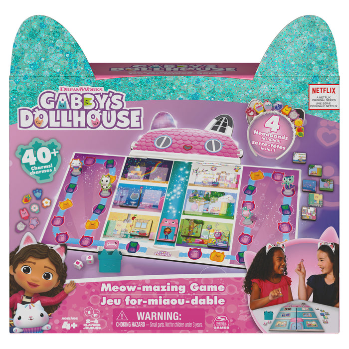 Cardinal: Gabbys Dollhouse - Miau El Asombroso Juego De Mesa