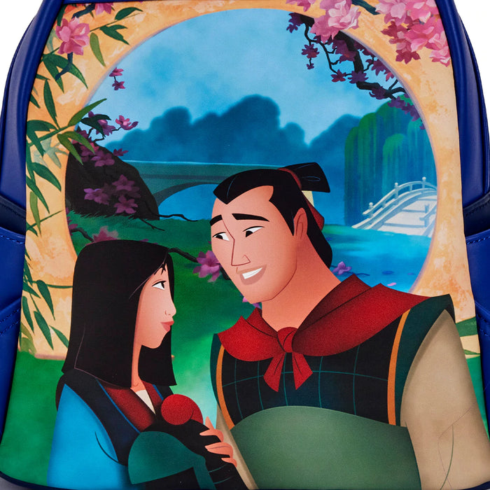 Loungefly X Disney: Mulan - Castillo De China Mini Mochila