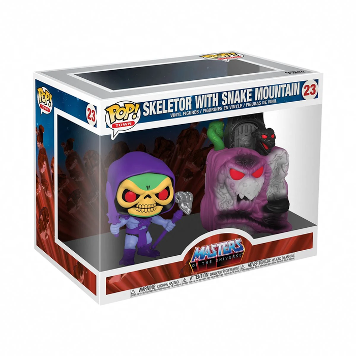 Funko Pop Town: Los Amos del Universo - MontaÃ±a Serpiente con Skeletor