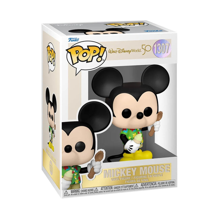 Funko Pop Disney: Walt Disney World 50 Aniversario - Aloha Mickey