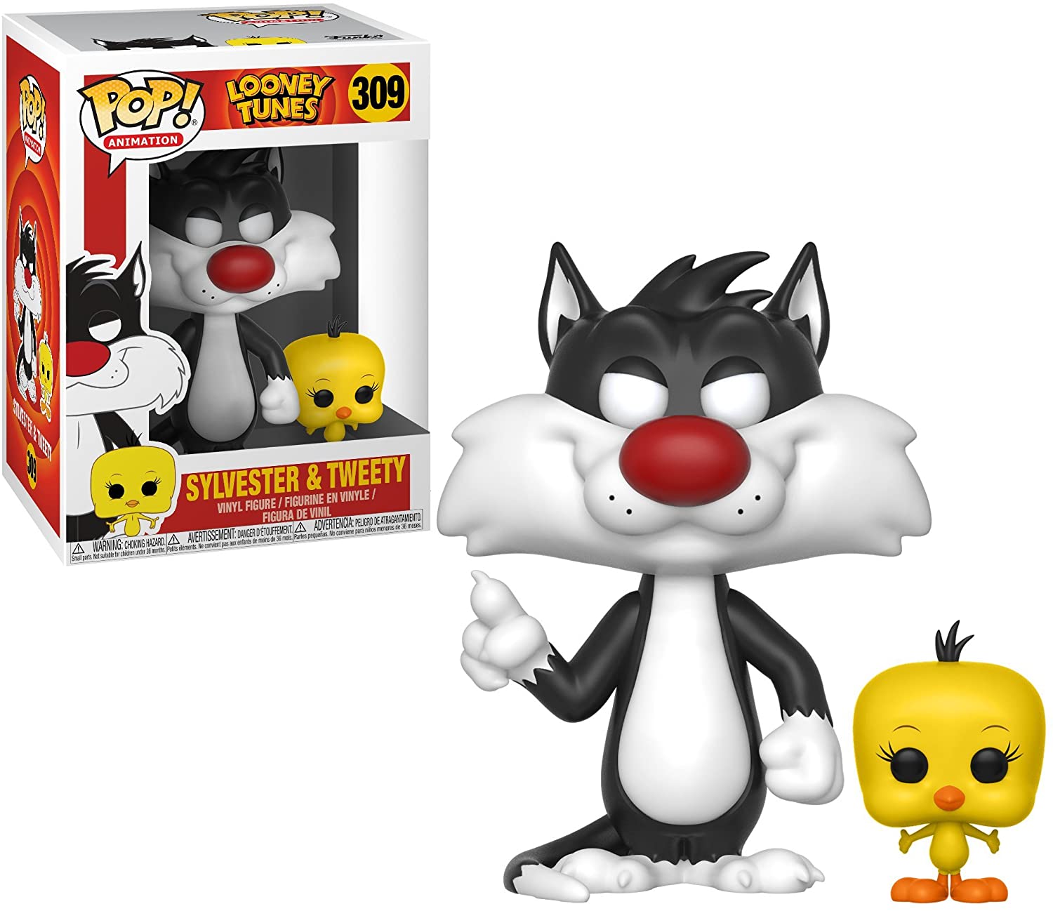 Funko Pop Animation: Looney Tunes - Silvestre y Piolin