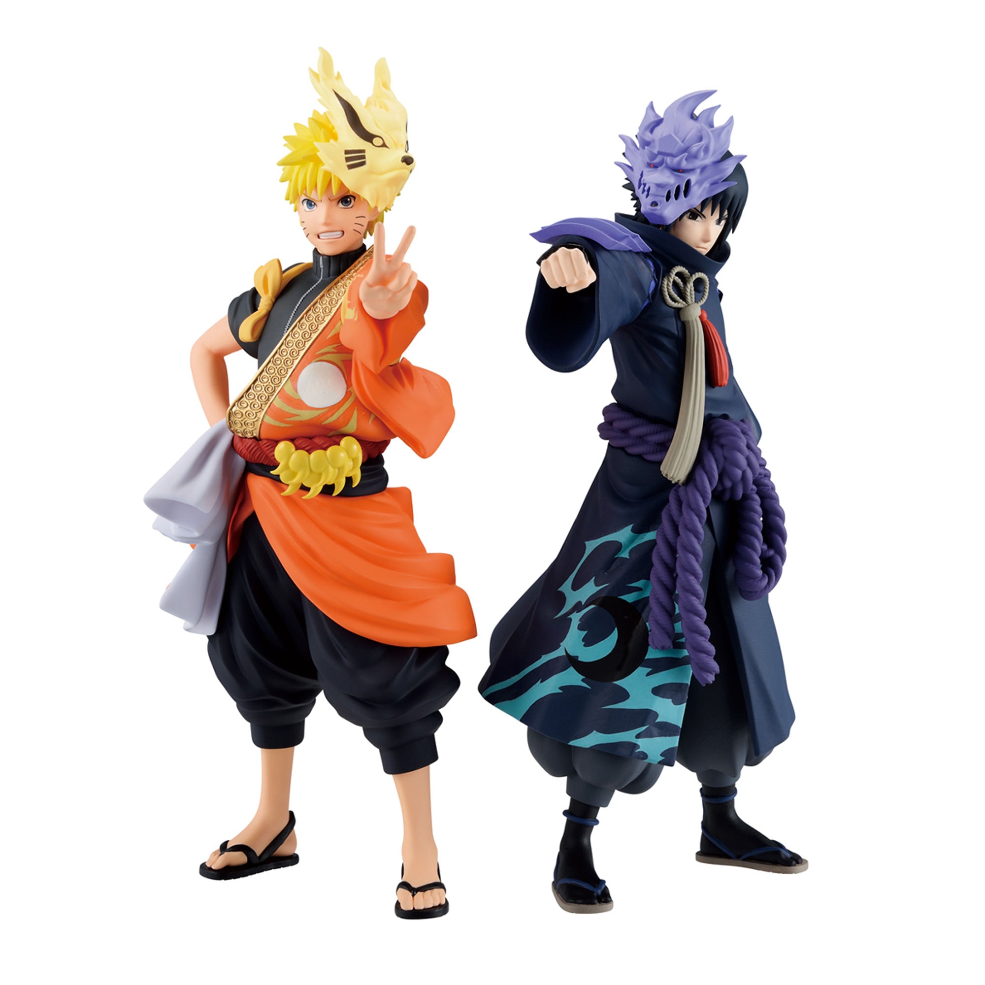 Figura 9 cm Sasuke con Aoda Naruto Extended · Banpresto · El Corte
