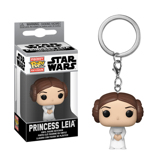 Funko Pop Keychain: Star Wars Clasicos - Princesa Leia Llavero