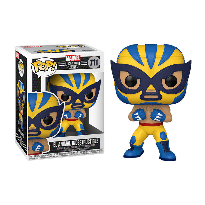 Funko Pop Marvel: Luchadores - Wolverine El Animal Indestructible