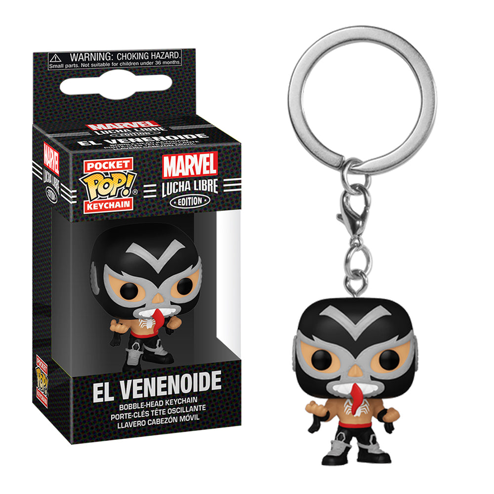 Funko Pop Keychain: Marvel Luchadores - Venom El Venenoide Llavero