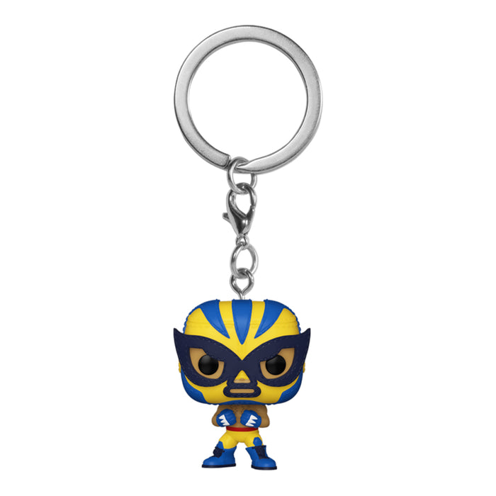 Funko Pop Keychain: Marvel Luchadores - Wolverine El Animal Indestructible Llavero