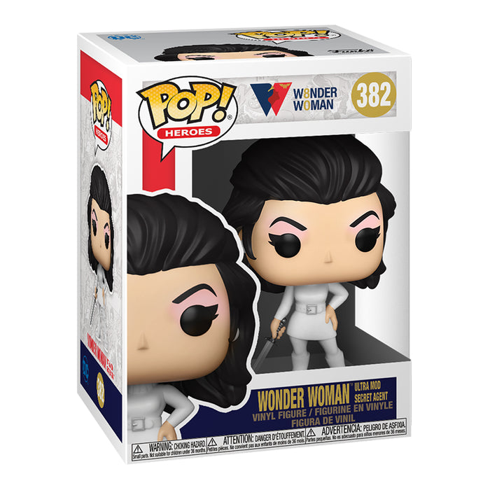 Funko Pop Heroes: Wonder Woman 80 - Mujer Maravilla Agente Secreto